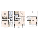3階建/3LDK+W+納の間取り