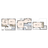 3階建/3LDKの間取り