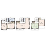 3階建/4LDKの間取り